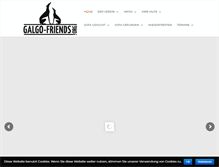 Tablet Screenshot of galgo-friends.org